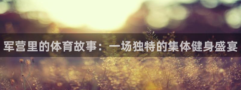 乐视体育视频：军营里的体育故事：一场独特的集体健身盛宴